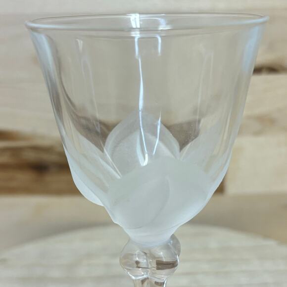 D'Arques JG Durand Florence Pattern Cordial Crystal Stem Glass 4.75” - Picture 6 of 6